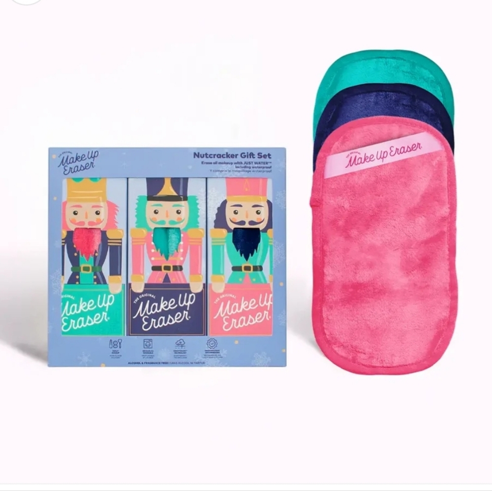 Nutcracker Gift Set Makeup Eraser Towel